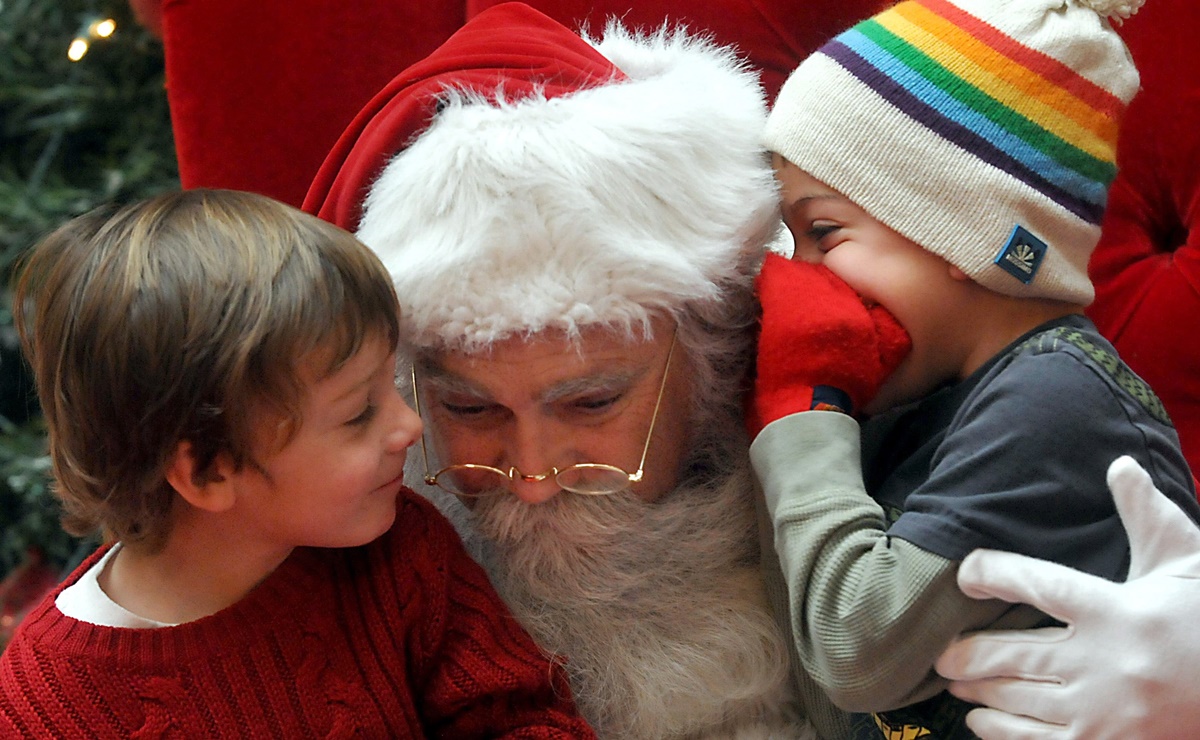 Cuánto gana un Santa Claus en centros comerciales de EU