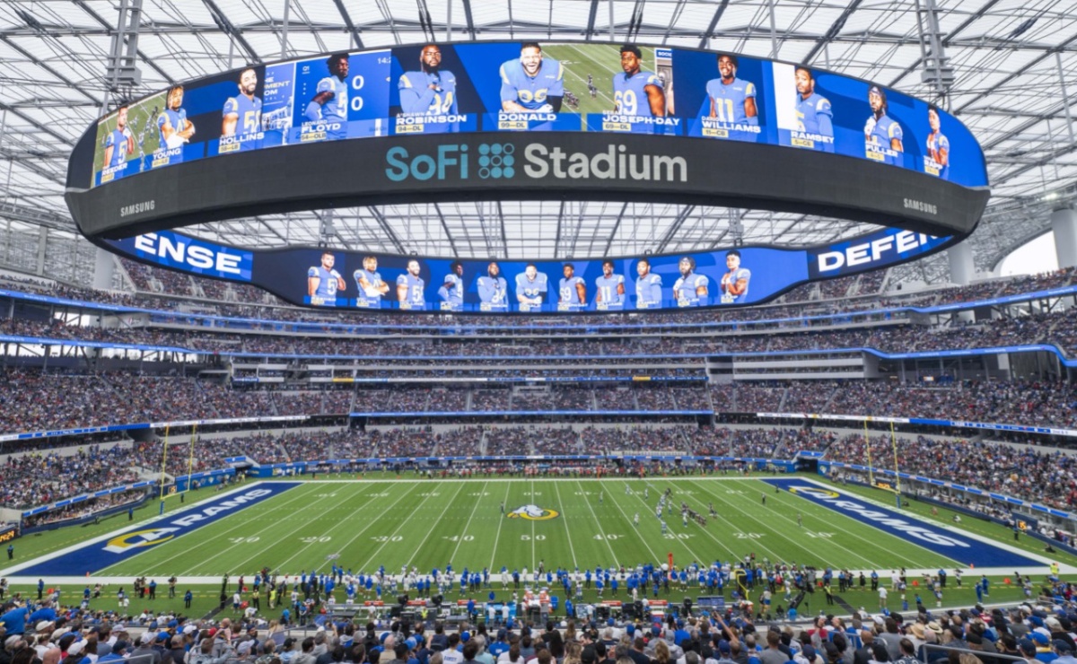 Así es el estadio SoFi, sede del Super Bowl en 2022 en Los Ángeles