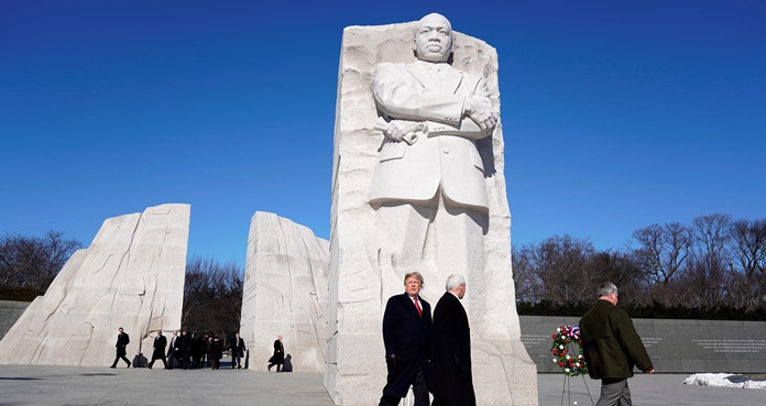 Trump, Martin Luther King