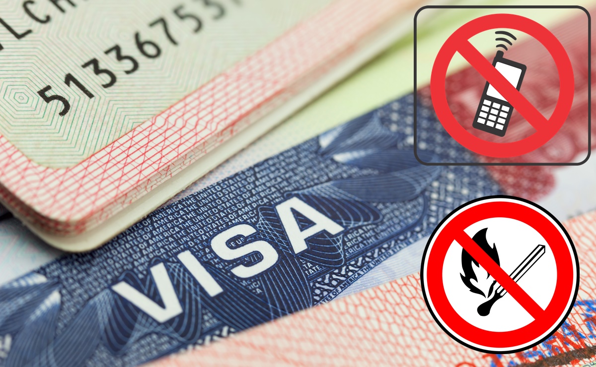 Visa americana: ¿Qué objetos no dejan pasar a la Embajada o Consulados?