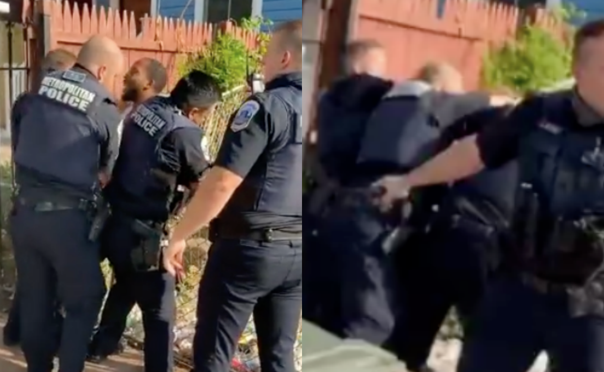 Suspenden a policías por golpear a afroamericano durante arresto