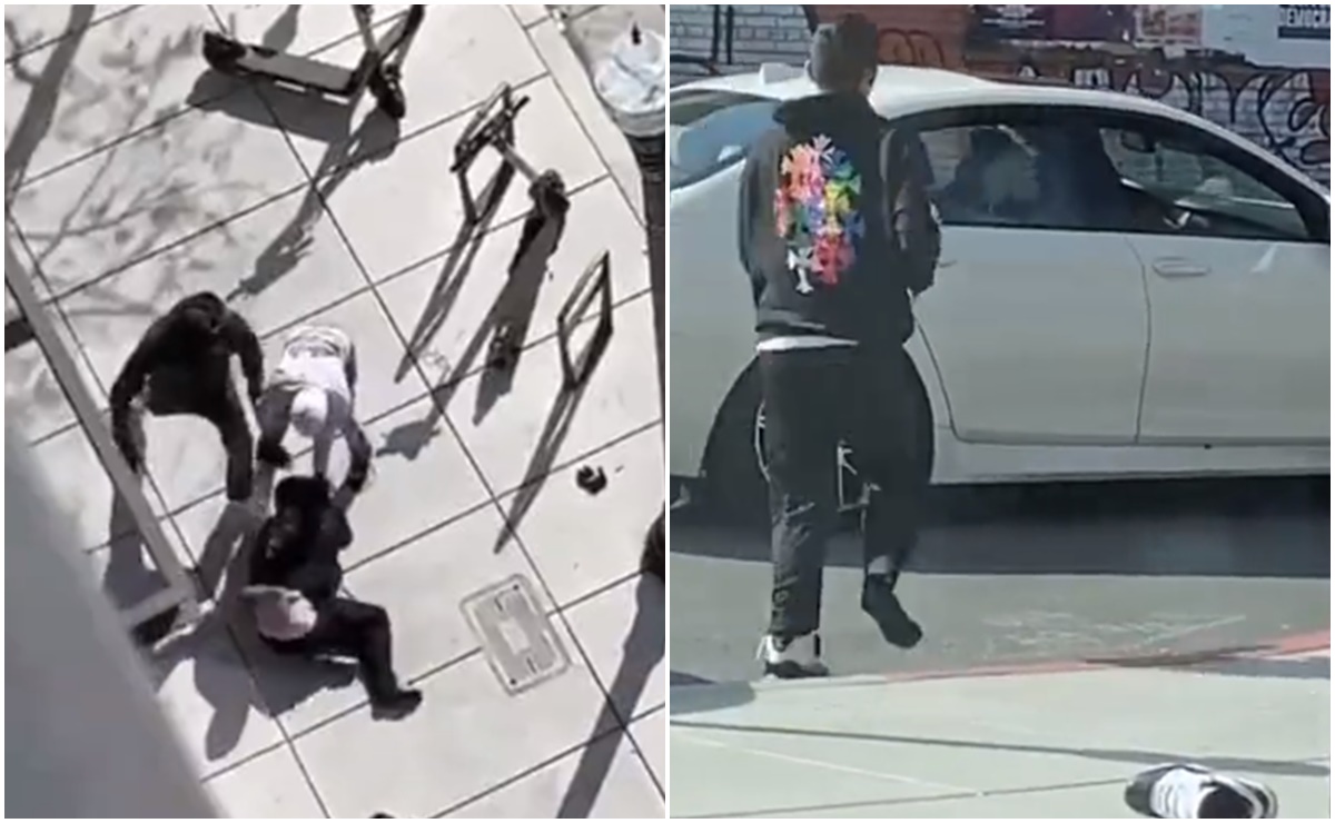 Video. Encapuchados atacan a víctima asiática durante robo en California