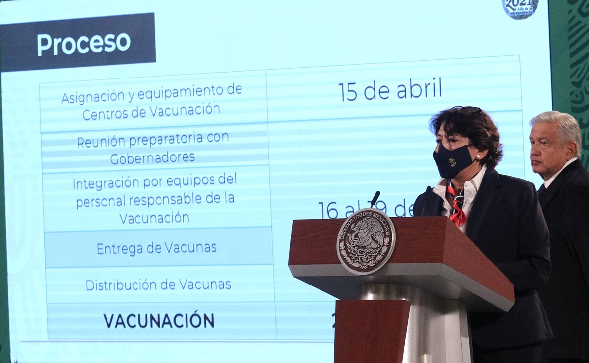 Vacunación de maestros mexicanos
