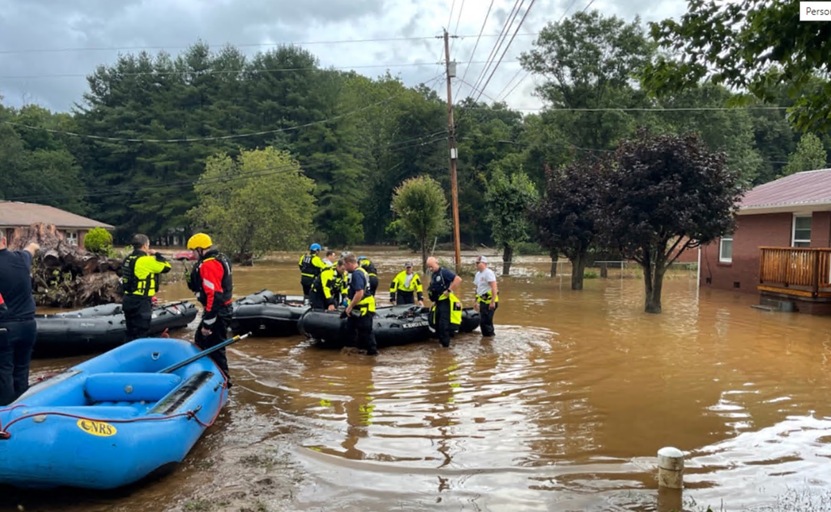 Estado de emergencia en Carolina del Norte por inundaciones que dejó "Fred"