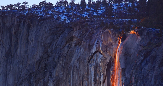 Cascada de Fuego, Yosemite,