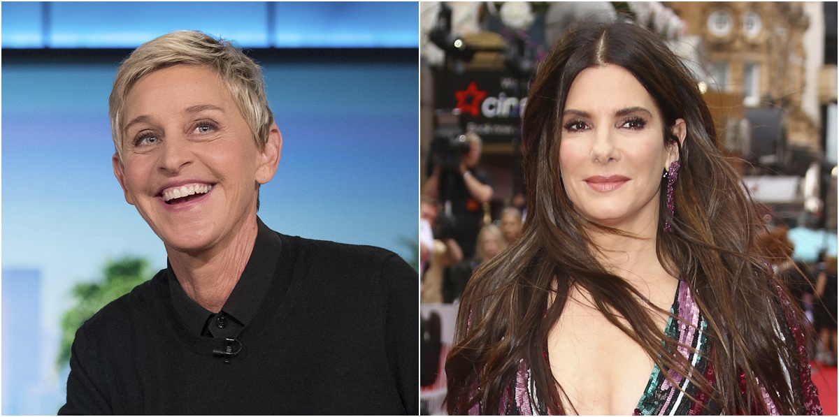 Ellen DeGeneres, Sandra Bullock,