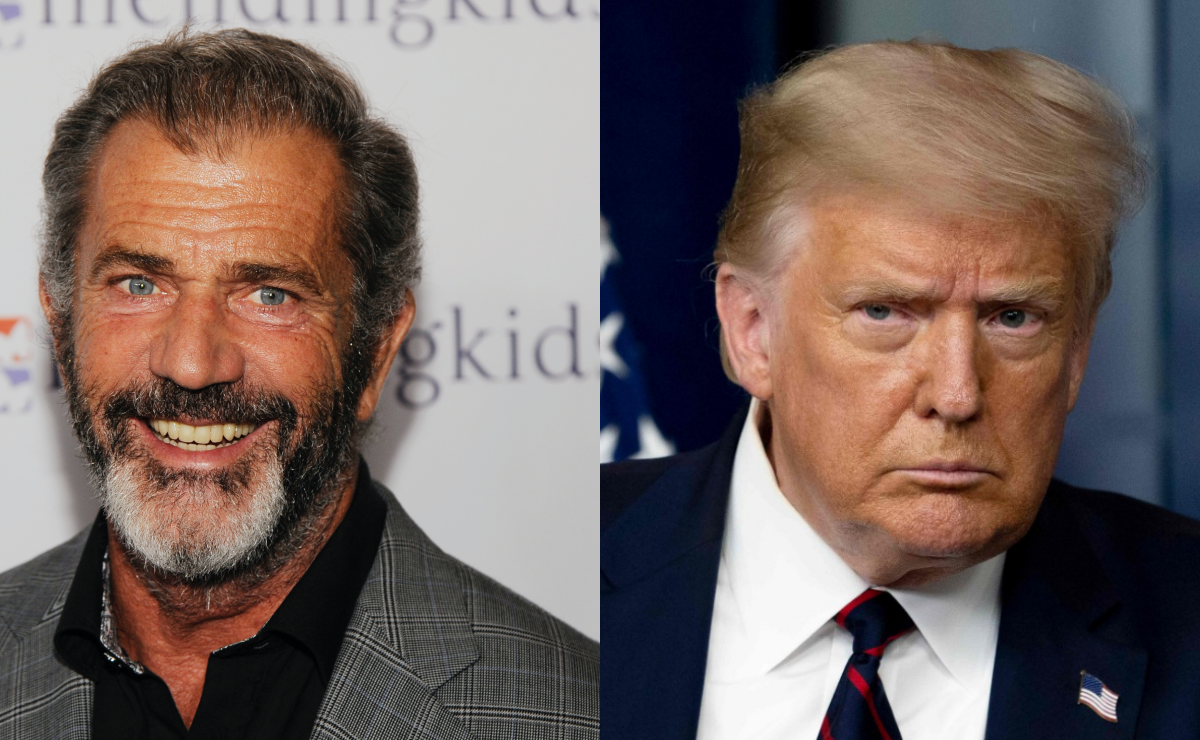 Critican a Mel Gibson por saludar a Donald Trump en evento de la UFC