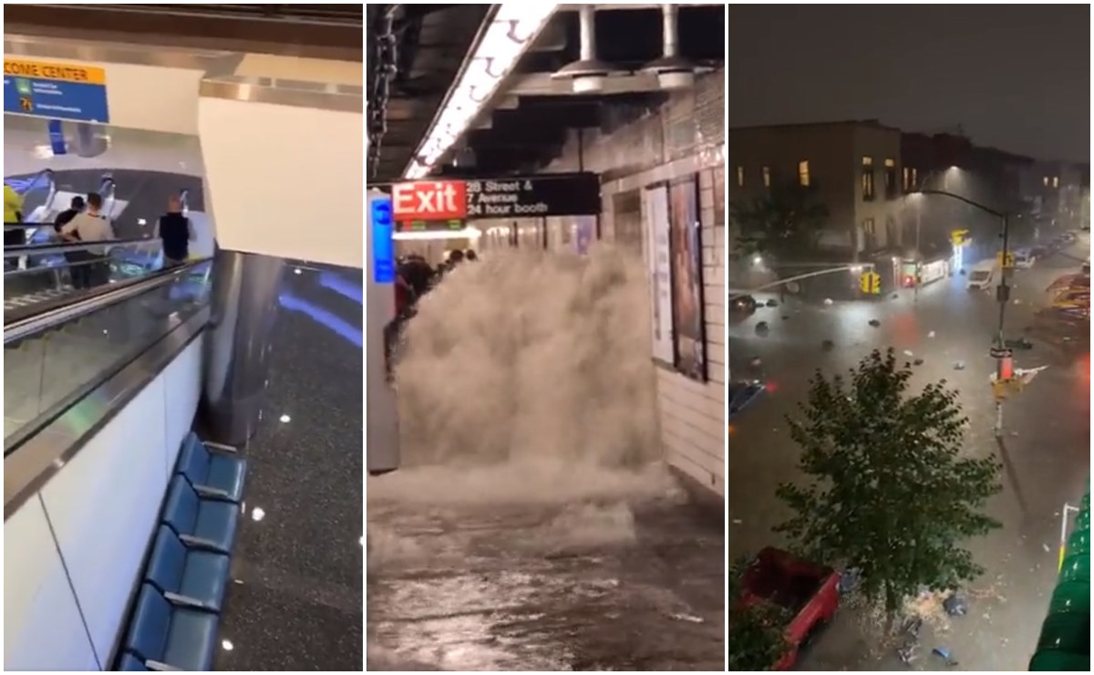 Suman 8 muertos tras inundaciones en Nueva York