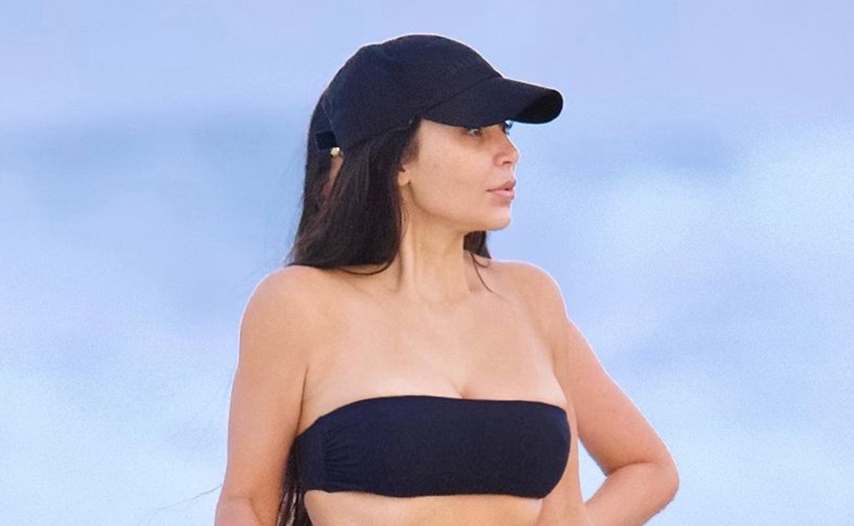Kim Kardashian y el pequeño bikini con el que arrasó en Bahamas