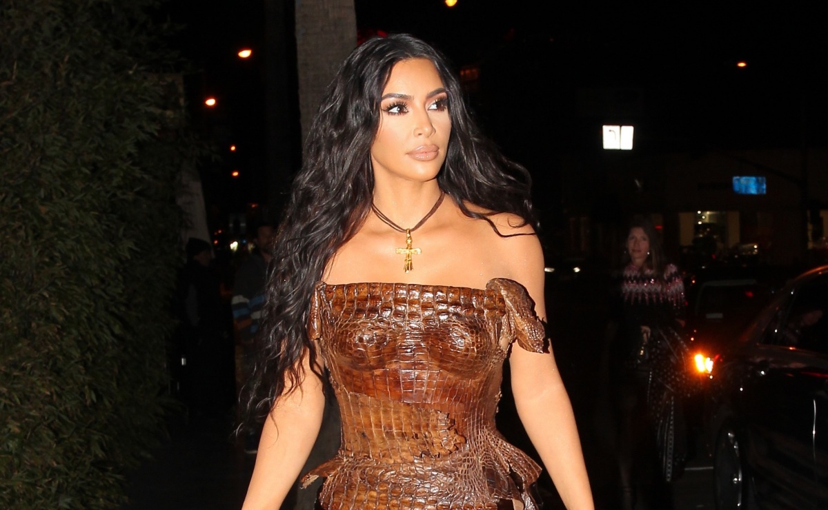 Look de Kim Kardashian en Los Ángeles