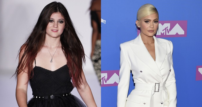 Transformación de Kylie Jenner