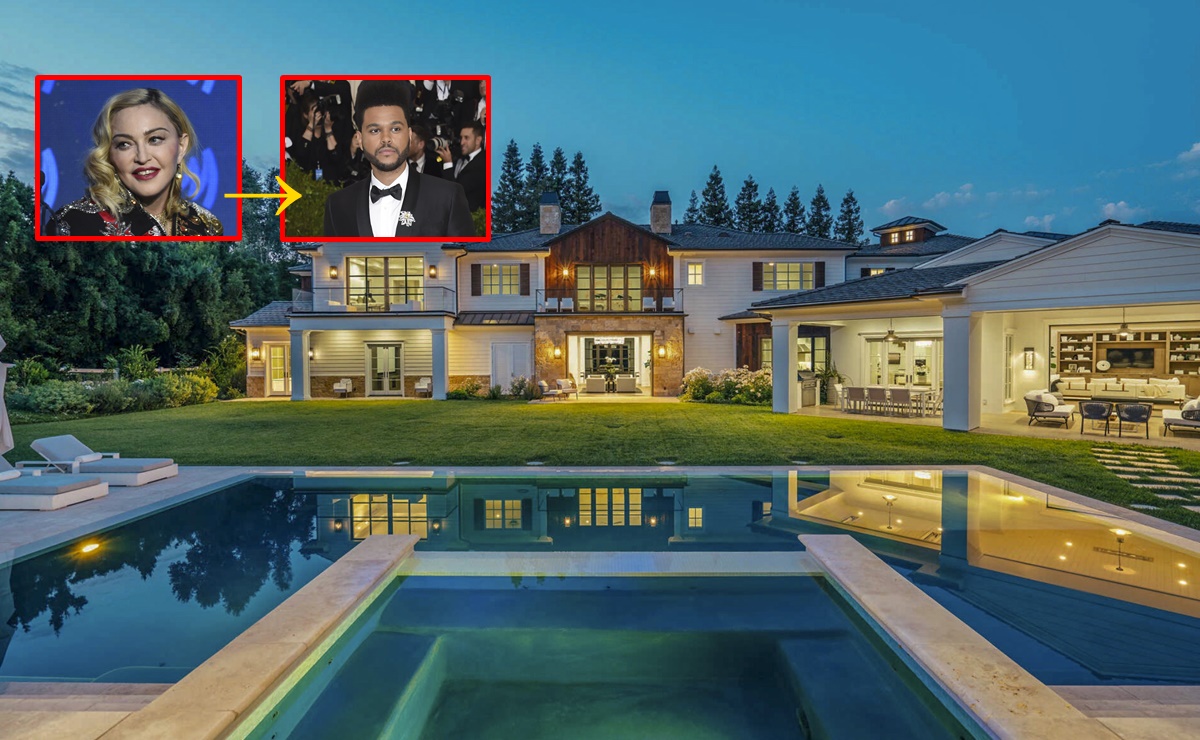 Madonna compra mansión de The Weeknd por $19.3 millones de dólares