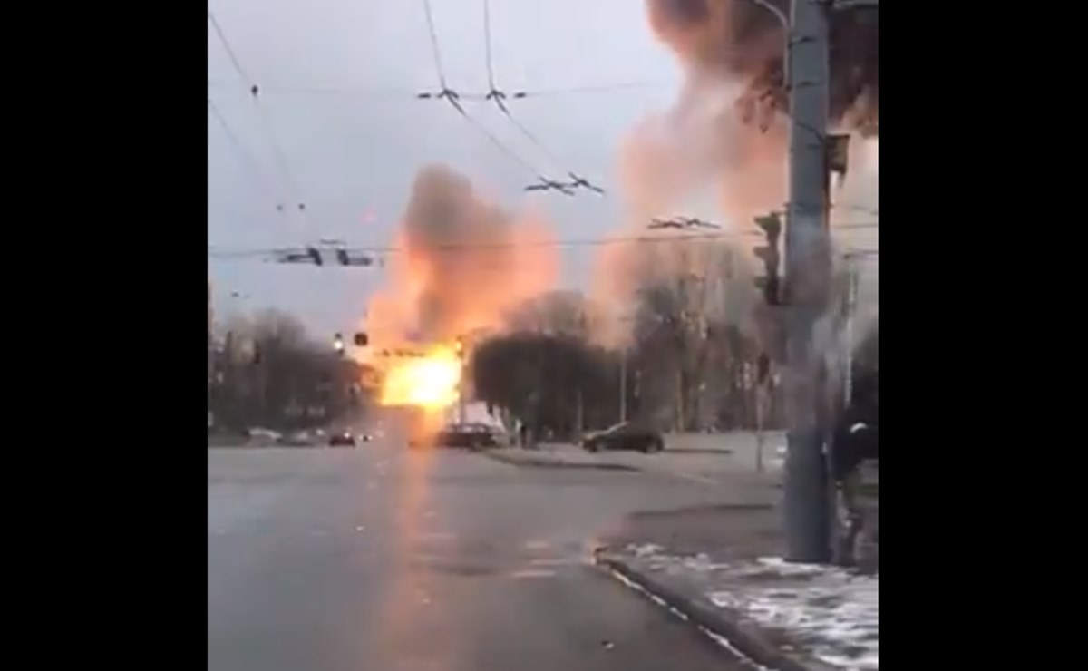 Rusia derriba torre de televisión en Kiev; reportan 5 muertos (VIDEO)