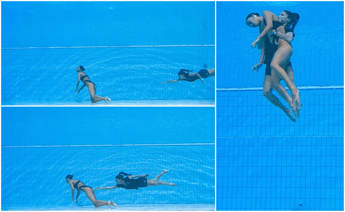 Nadadora rescatada ya había sufrido otro desmayo en clasificación de Olímpicos