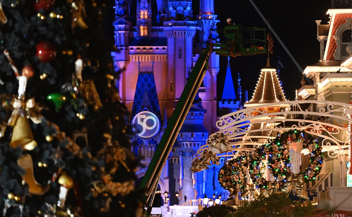 La magia de la Navidad llegó a Walt Disney World Resort