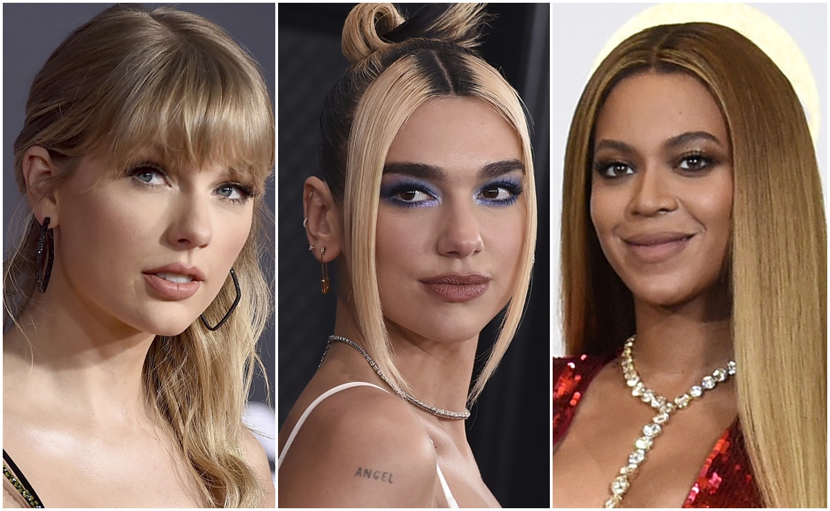 Grammy 2021: Beyoncé, Taylor Swift y Dua Lipa lideran nominaciones