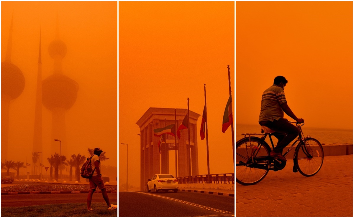 Polvo del Sahara. Cierran aeropuertos por nueva tormenta de arena