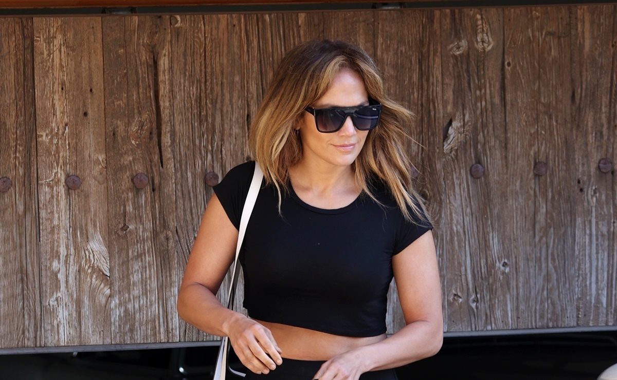 Jennifer Lopez en leggings