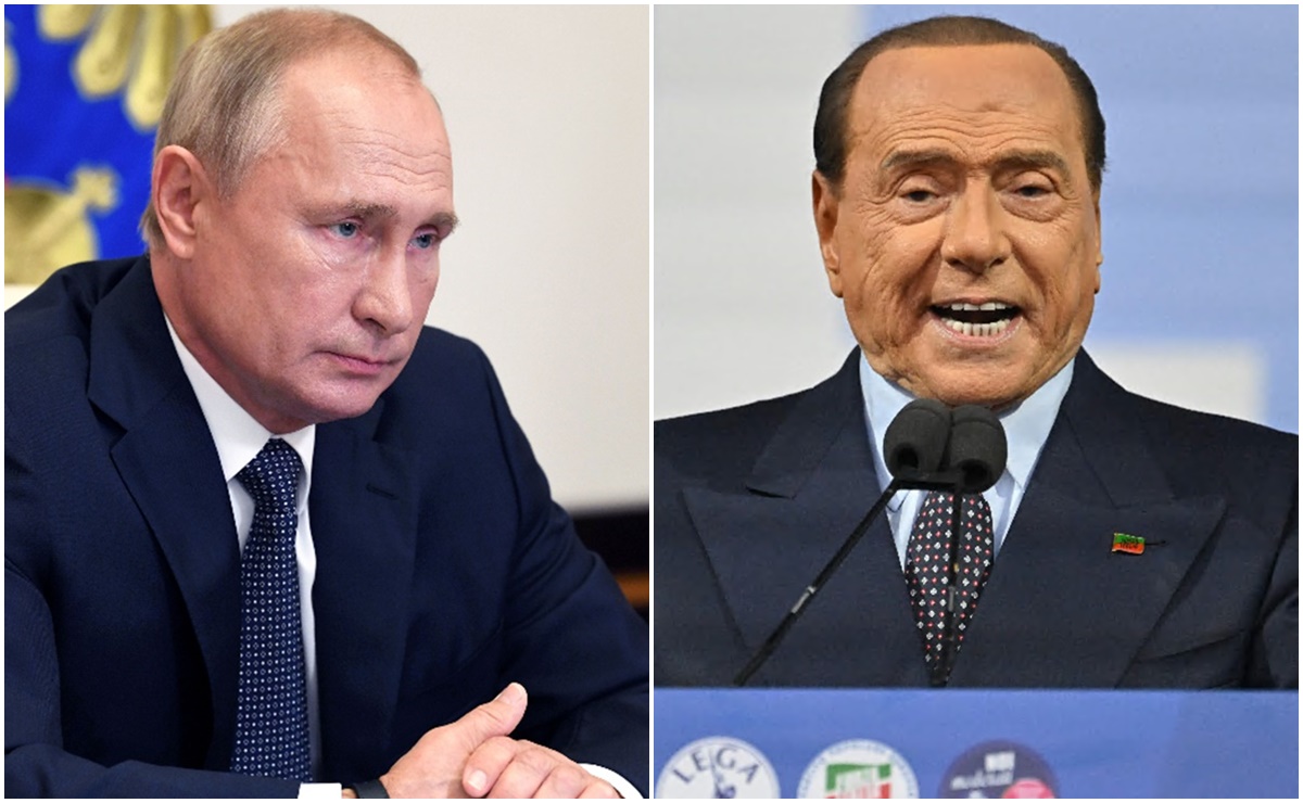 Berlusconi defiende a Putin y dice que “lo empujaron a invadir” Ucrania