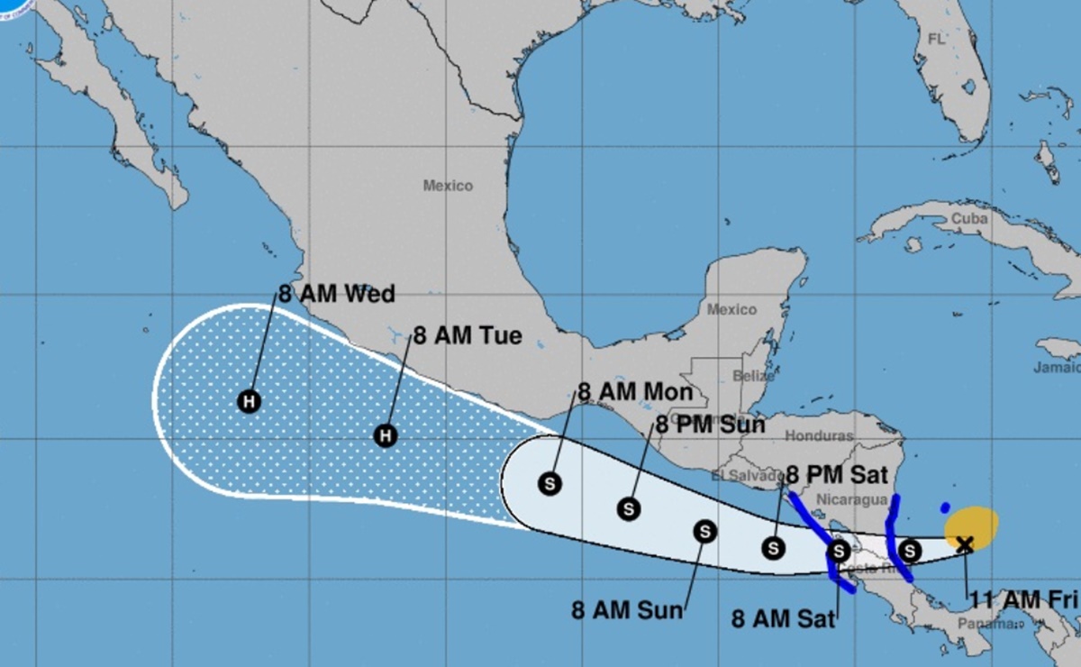 Tormenta tropical Bonnie 2022 evolucionaría a huracán; ¿hacia dónde se dirige?
