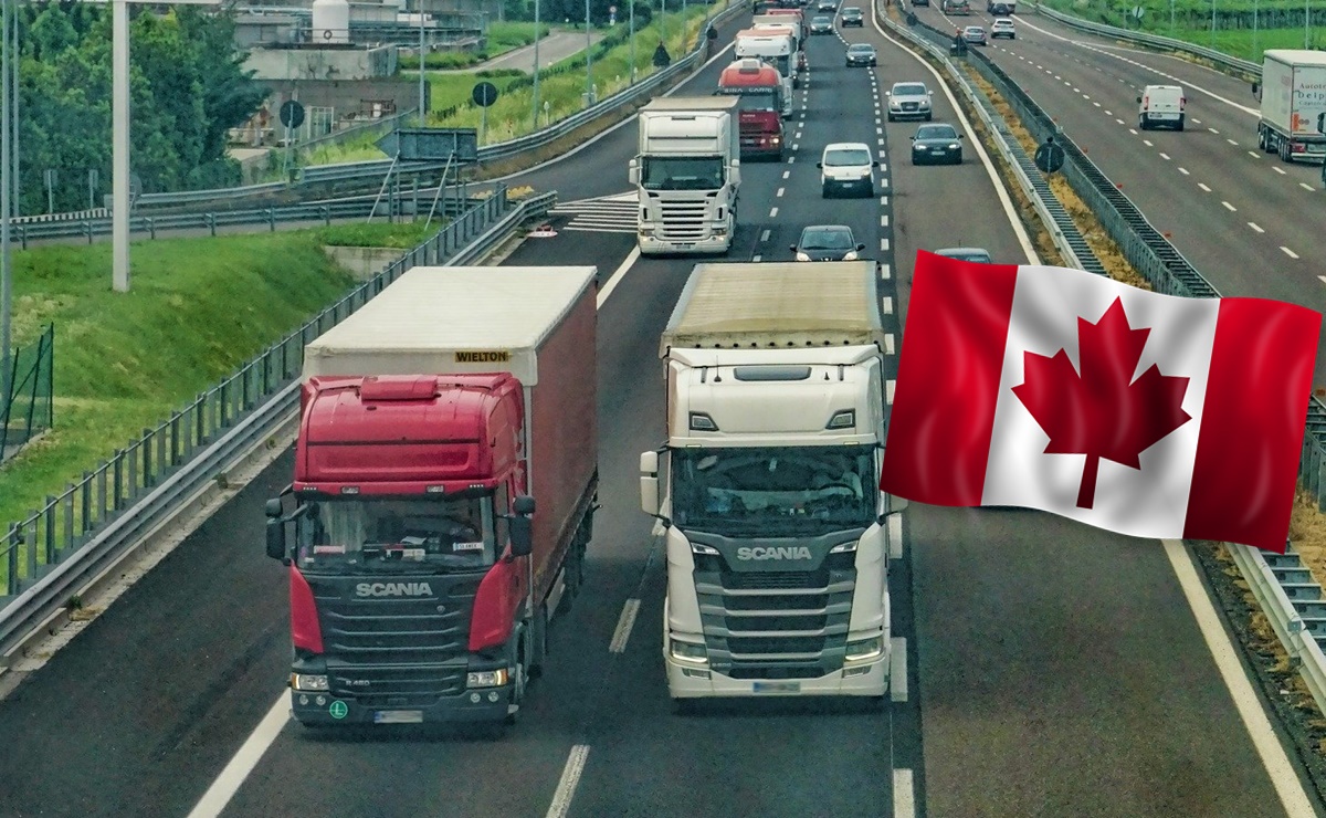 Solicitan mexicanos para trabajo en transporte de carga en Canadá
