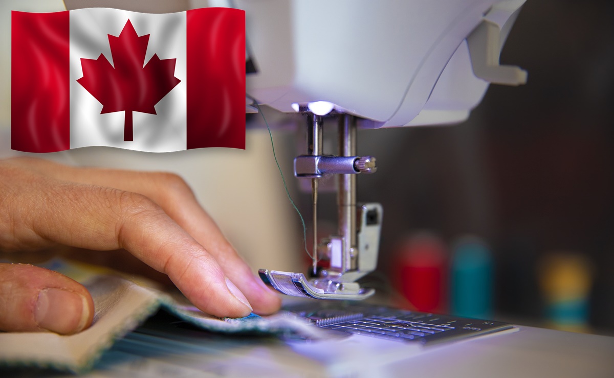 Trabajo en Canadá 2022: buscan costureros mexicanos con secundaria 