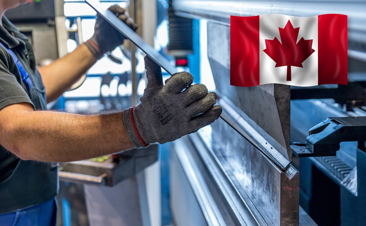 Canadá busca mexicanos para trabajar en fábrica de acero (con secundaria)