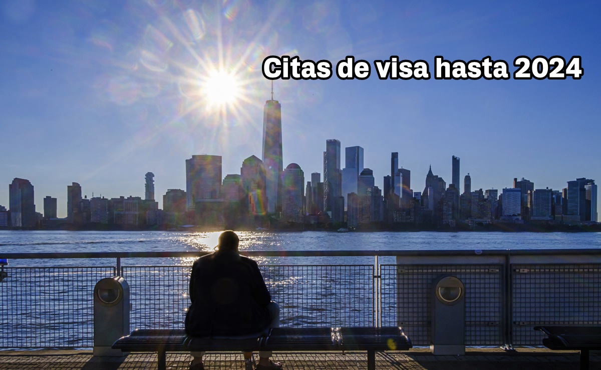 ¿Quieres la visa americana? Citas de primera vez son hasta 2024 