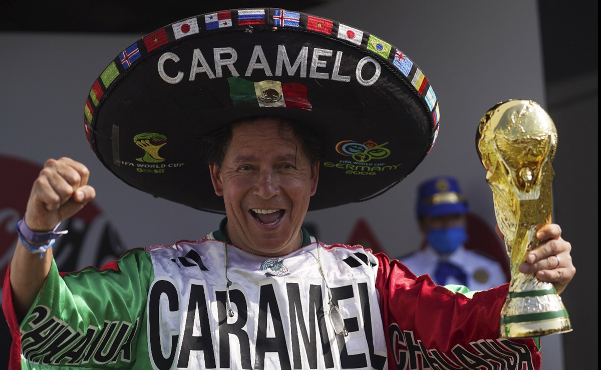 &ldquo;Caramelo&rdquo; el aficionado mexicano que ha asistido a 10 ediciones del Mundial