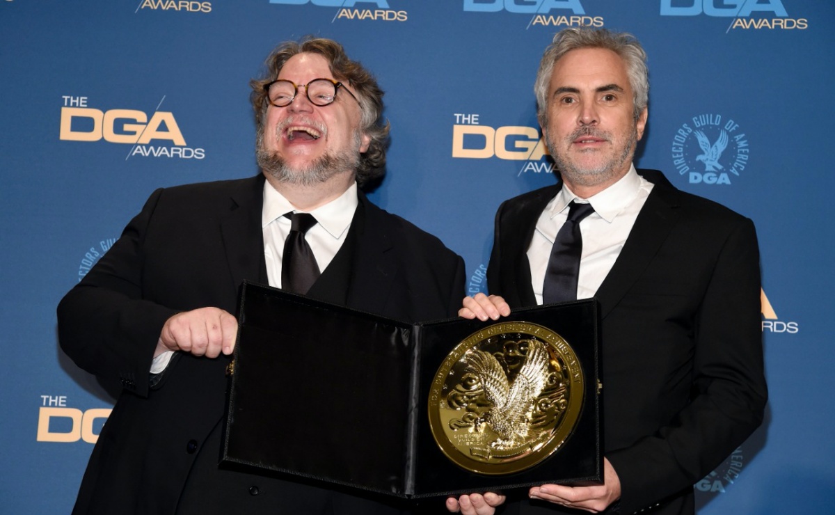 Guillermo del Toro y Alfonso Cuar&oacute;n