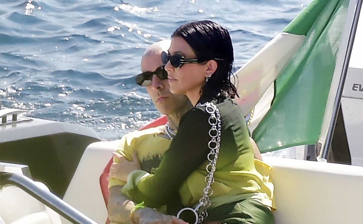 Los videos de la boda de lujo de Kourtney Kardashian y Travis Barker en Italia