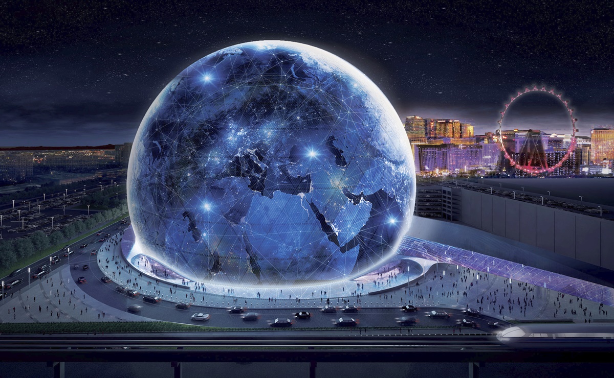 MSG Sphere, el recinto inmersivo que Las Vegas promete estrenar en 2023