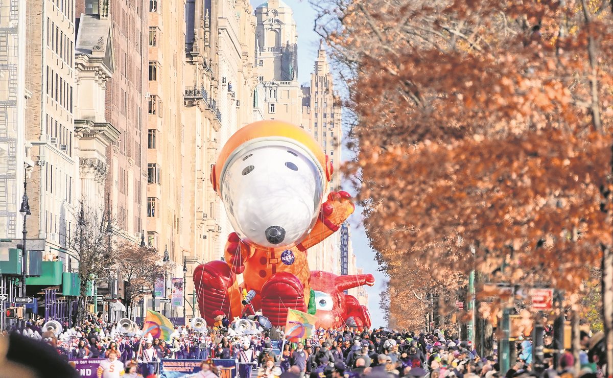 desfile de Thanksgiving en Nueva York