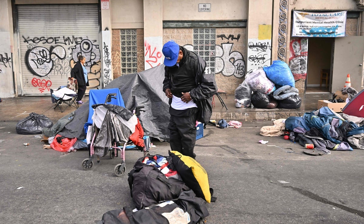 Casa Blanca anuncia un plan para reducir el n&uacute;mero de 'homeless' en EU