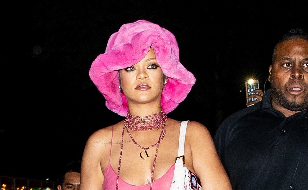 Rihanna luce vestido transparente y es captada en romance con A$AP Rocky
