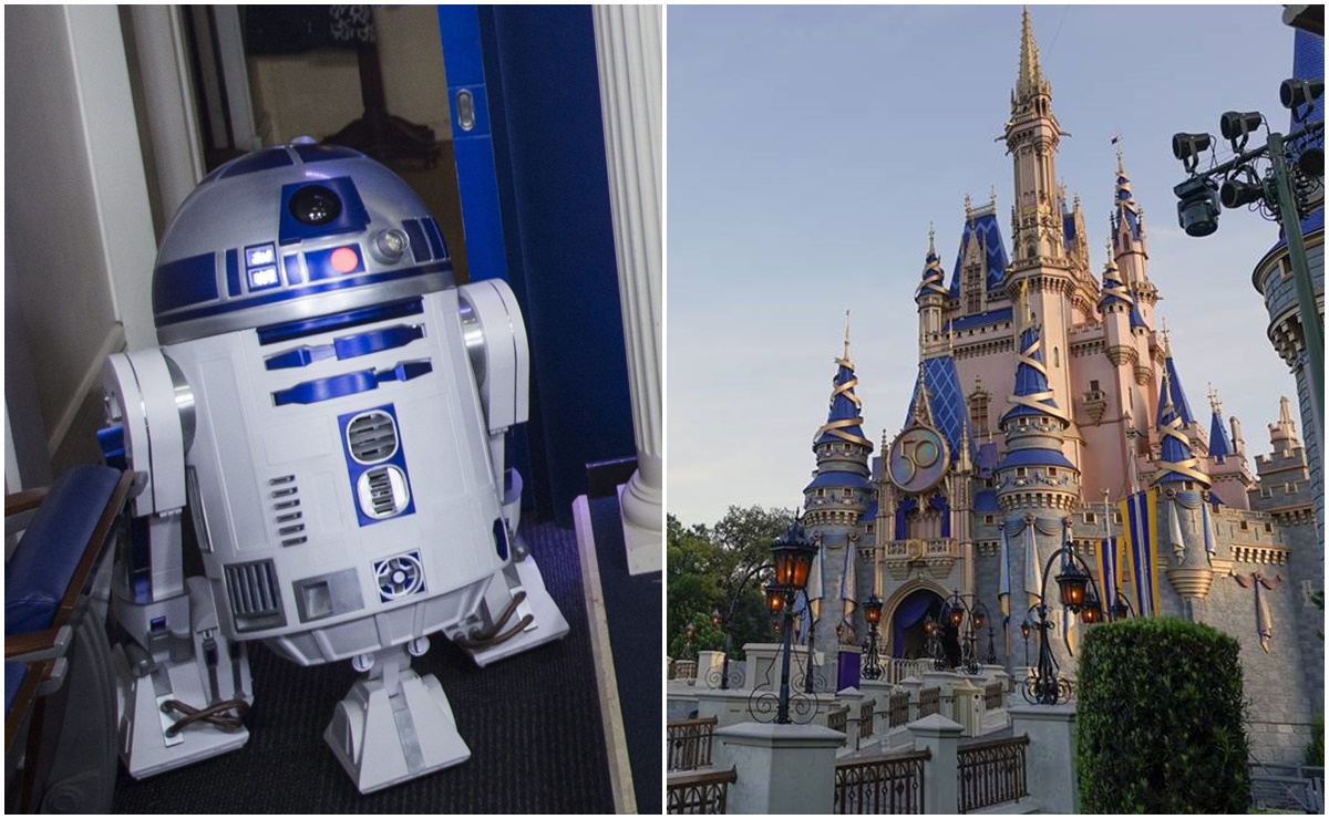 Hombre se hace pasar por empleado de Disney para robar r&eacute;plica de R2-D2