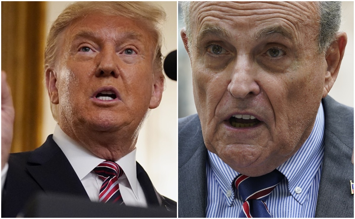 Rudy Giuliani, estando ebrio, recomend&oacute; a Trump que proclamara victoria
