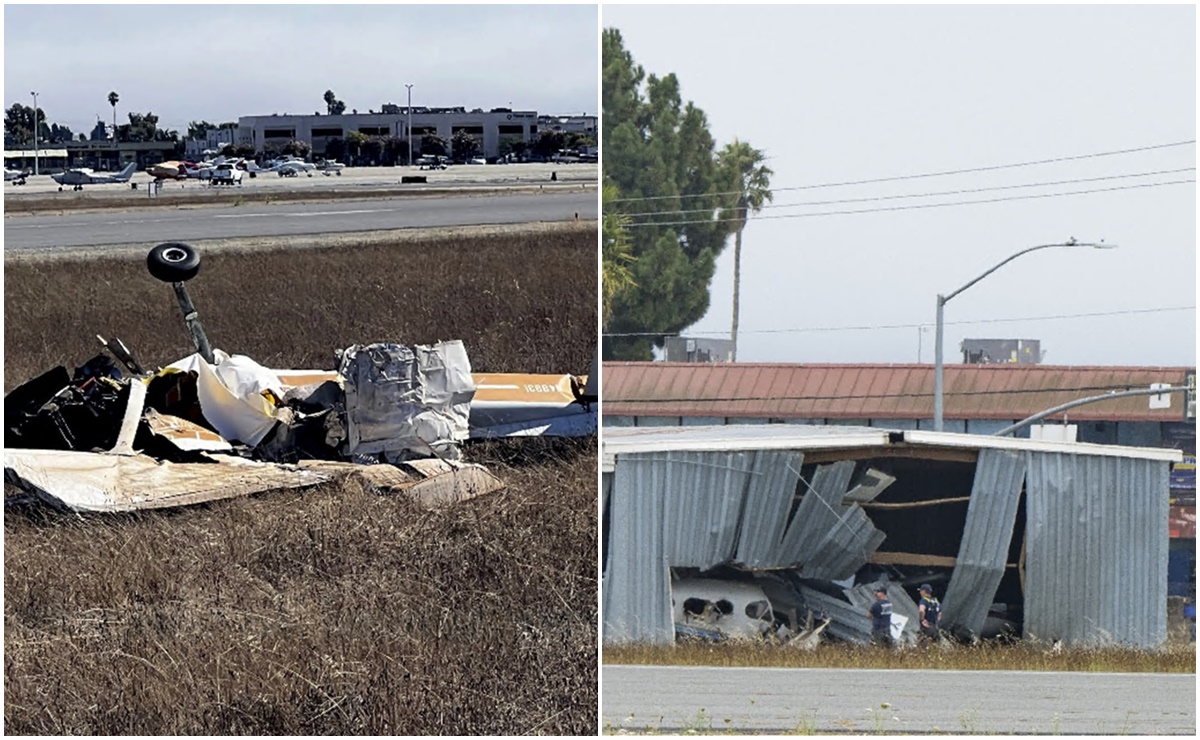 Chocan dos avionetas mientras intentaban aterrizar al norte de California