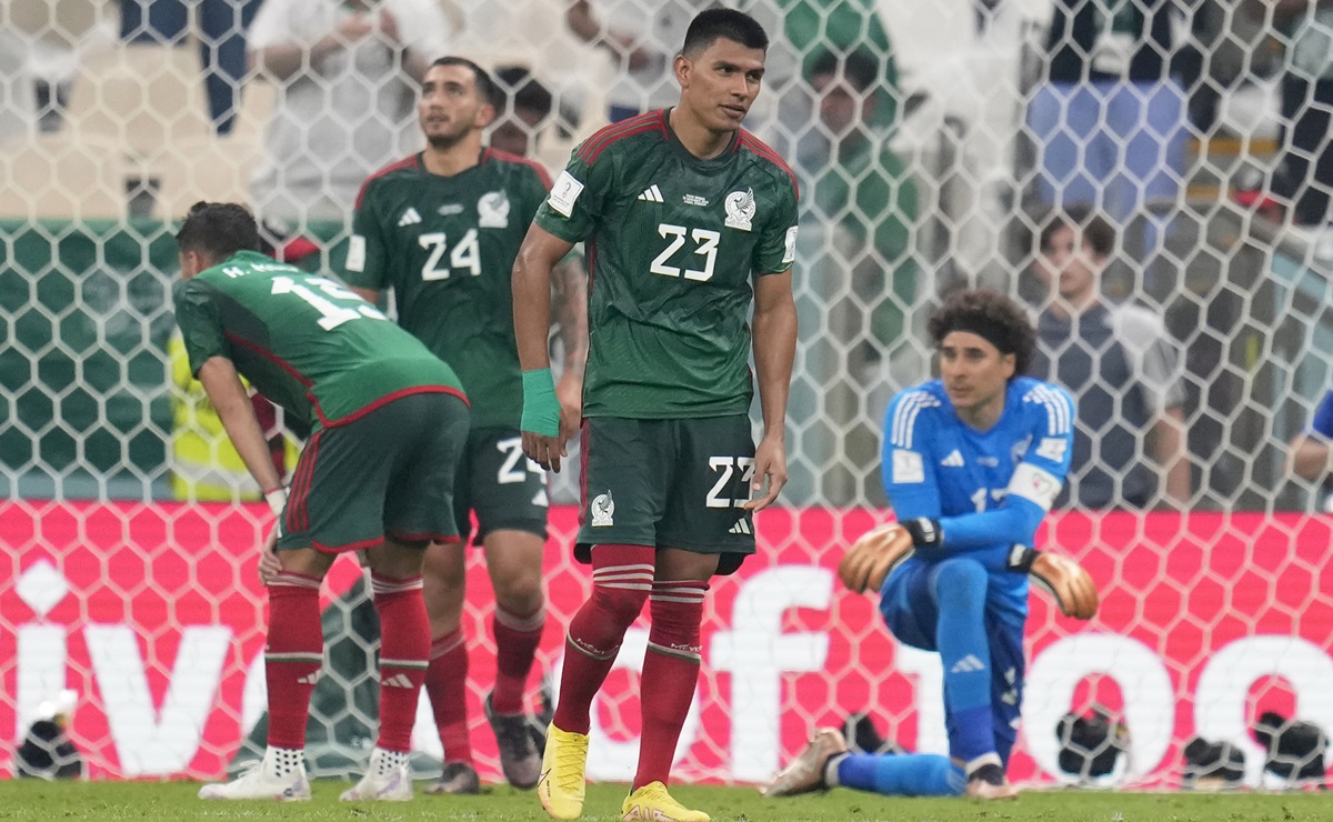 M&eacute;xico es eliminado del Mundial de Qatar en la primera ronda 