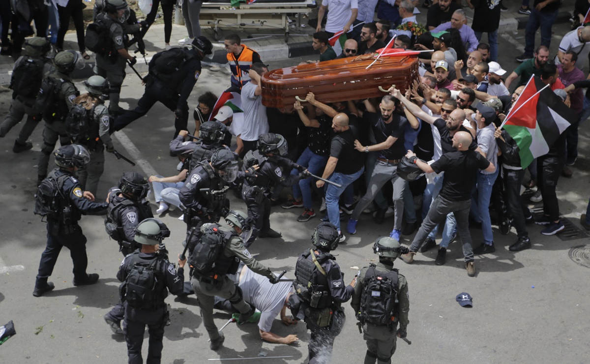 Video. Indignación por violencia durante funeral de periodista palestina-estadounidense